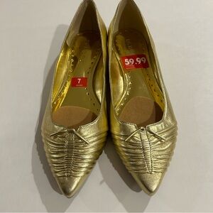BCBGirls Gold Flats